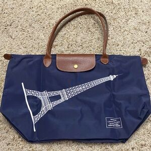 LONGCHAMP Eiffel Tower tote. Gently used.